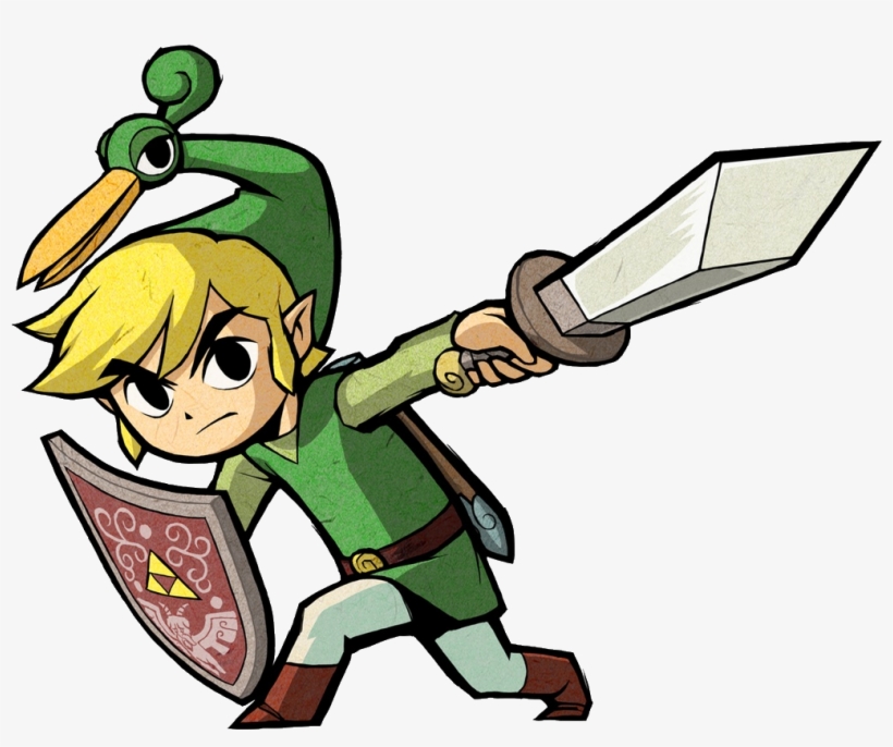 Link Artwork 3 - Zelda Minish Cap Link, transparent png