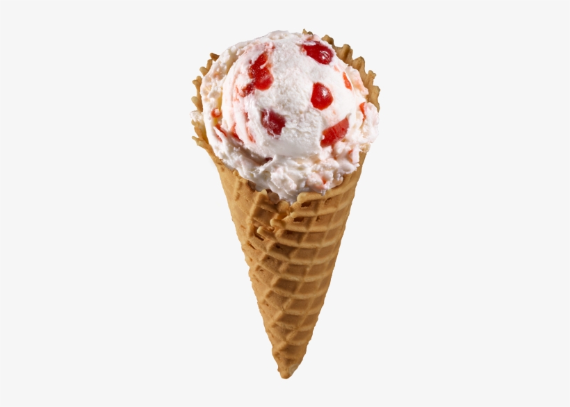 Peach Ice Cream Cone, transparent png