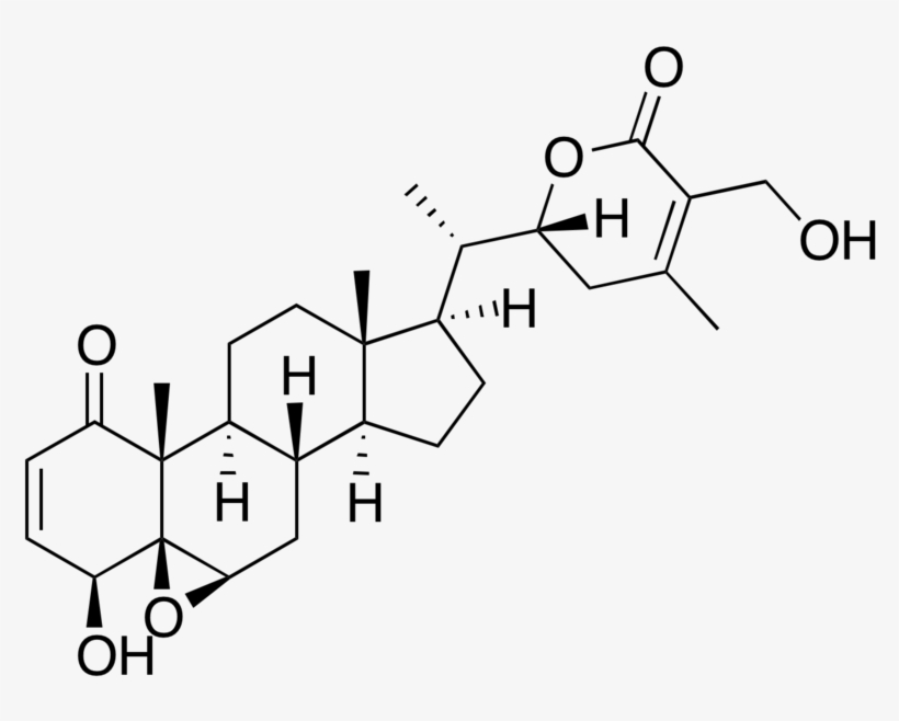 Whitaferin A Molecule - Medroxyprogesterone Acetate Structure, transparent png