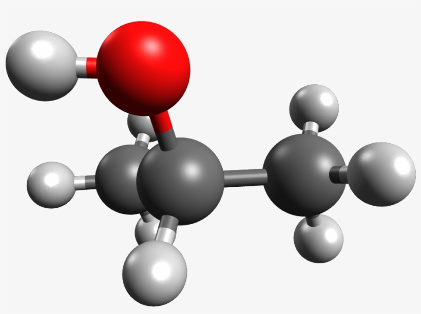 Molecule Png Photo - Isopropyl Alcohol Molecule Png, transparent png