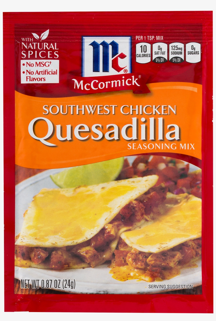 Mccormick Southwest Chicken Quesadilla Seasoning Mix, Mccormick