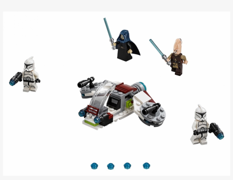 Lego Jedi And Clone Trooper Battle Pack, transparent png