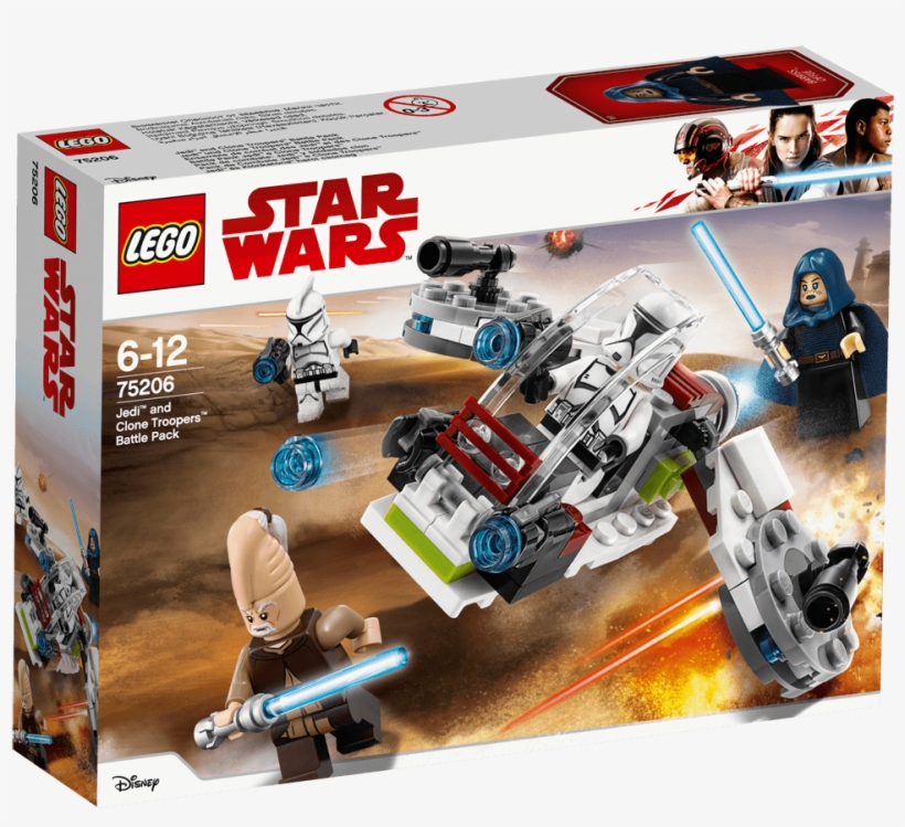 Lego Star Wars Jedi™ And Clone Troopers™ Battle Pack - Lego Star Wars Battle Packs, transparent png