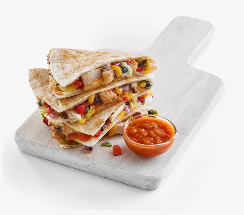 Santa Fe Quesadilla - Santa Fe Chicken Quesadilla Tropical Smoothie, transparent png