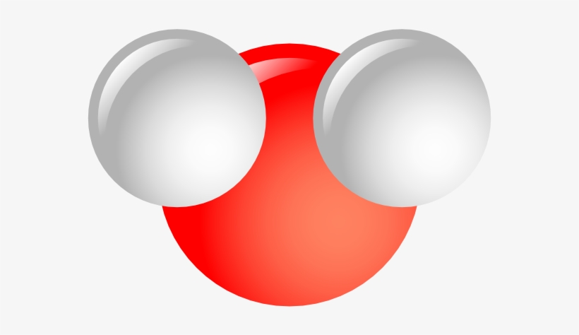 Water Molecule Clipart, transparent png