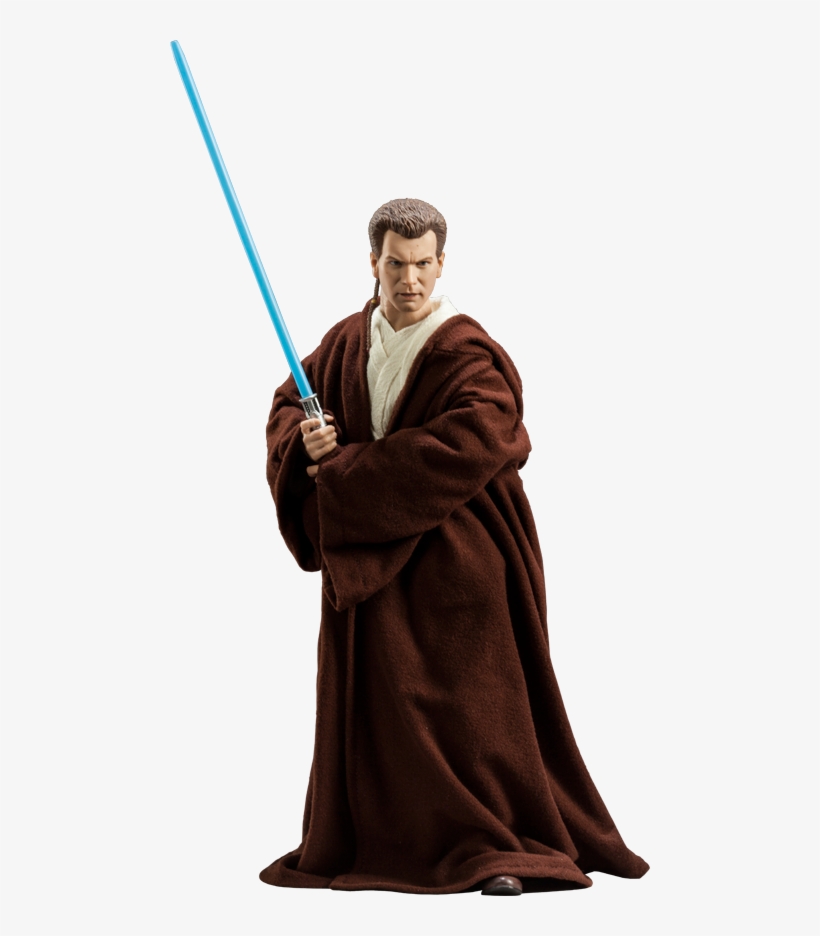 12" Star Wars Sixth Scale Figure Obi-wan Kenobi - Obi Wan Padawan Png, transparent png