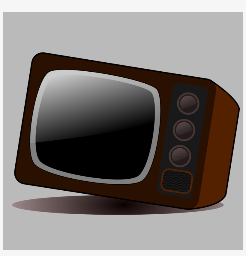 Download Old Television Clipart Television Show Clip - Cartoon Tv Side View, transparent png