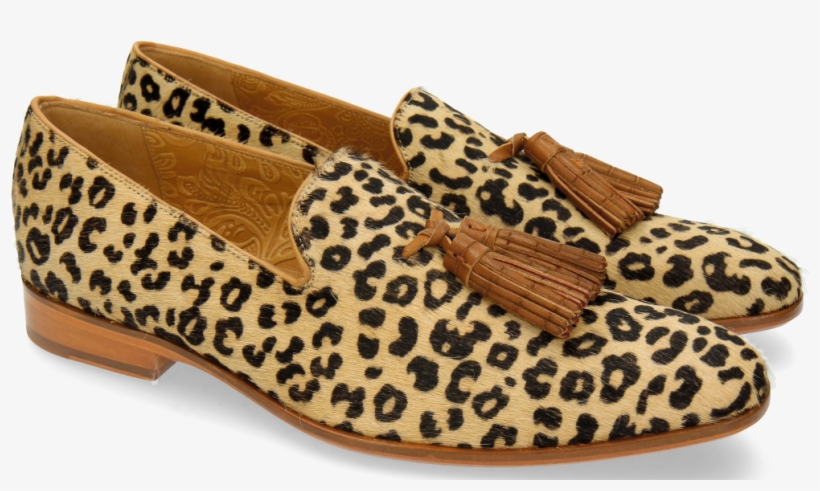 Loafers Prince 8 Hair On Leo Beige - Slip-on Shoe, transparent png