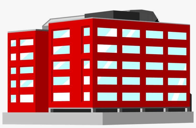 Building Office - Office Building Silhouette Png, transparent png