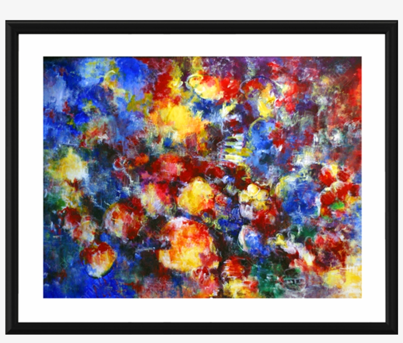 Abstract Art - Water Color Shower Curtain, transparent png