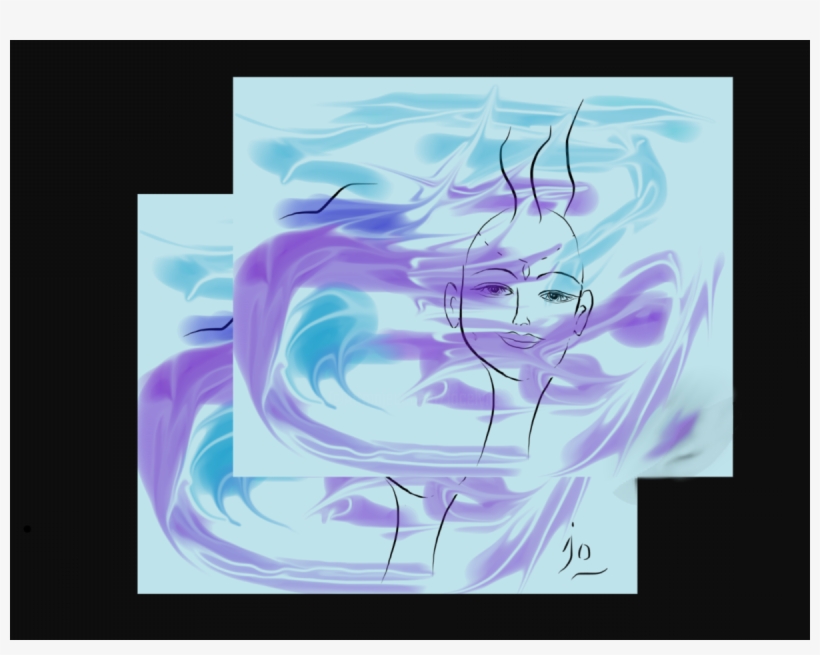 Decision Turquoise Fond Noir - Graphic Design, transparent png