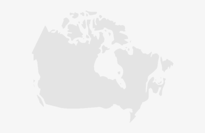 Remuda Building Post-frame Service Territory - High Resolution Outline Of Canada, transparent png