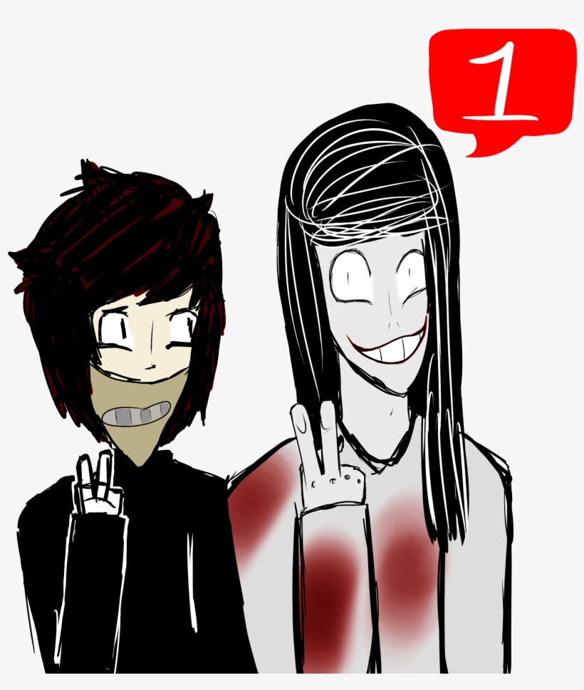 Jeff The Killer And Ticci Toby, transparent png