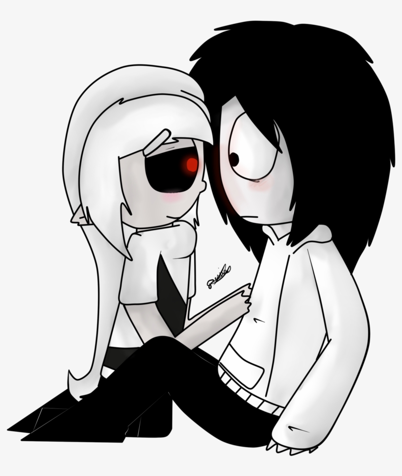 Little Jeff Puppy Eyes By Ask Jeff Teh Killer - Jeff The Killer And Ben Kissing, transparent png