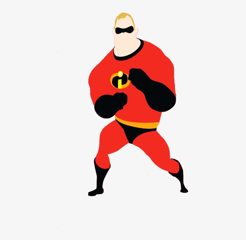 Mr Incredible In His New Red Uniform - Clipart Incredibles Png, transparent png
