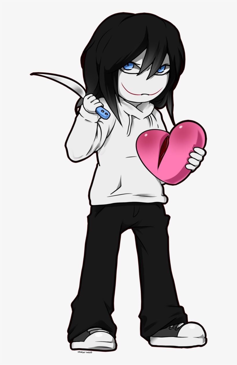 Collection Of Free Valentines Drawing Emo Download - Jeff The Killer Valentine's Day, transparent png