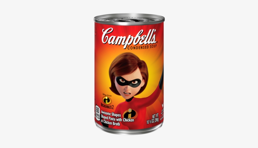 Disney•pixar Incredibles 2 Soup Elastigirl - Campbell's Condensed Soup, Broccoli Cheese - 10.5 Oz, transparent png