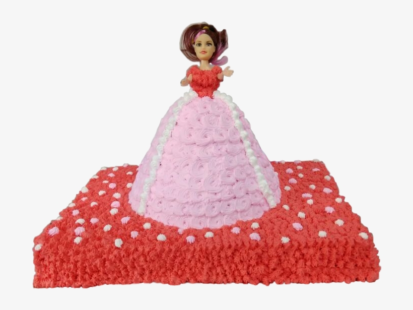 Barbie Doll Cake - Barbie, transparent png