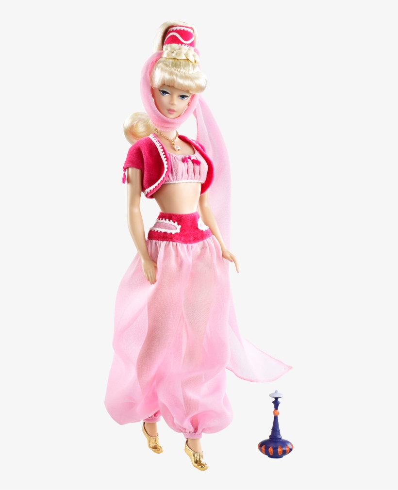 I Dream Of Jeanie Barbie Dol - Dream Of Jeannie Barbie, transparent png