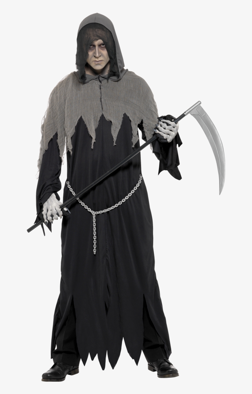 Grim Reaper Robe - Death Person, transparent png