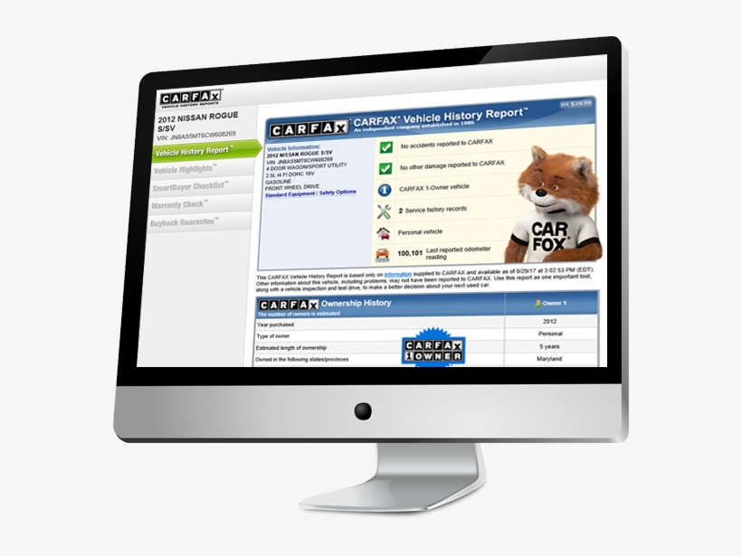 We Can Also Display Different Carfax Logos On Each - Carfax, transparent png
