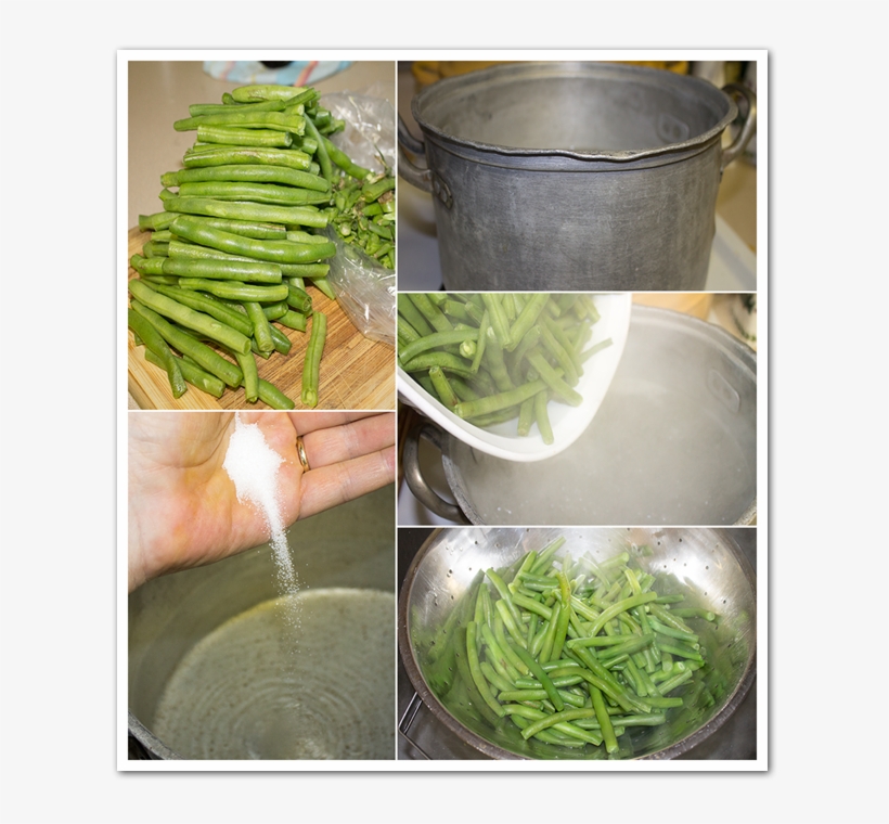 Clean And Cut The Ends Of The Beans - Leaf Vegetable, transparent png