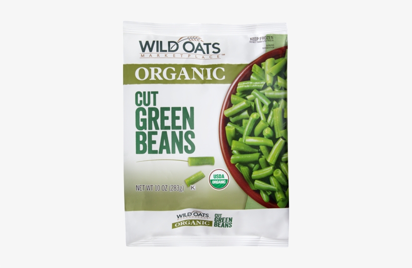 Wild Oats Cut Green Beans, 10 Oz, transparent png