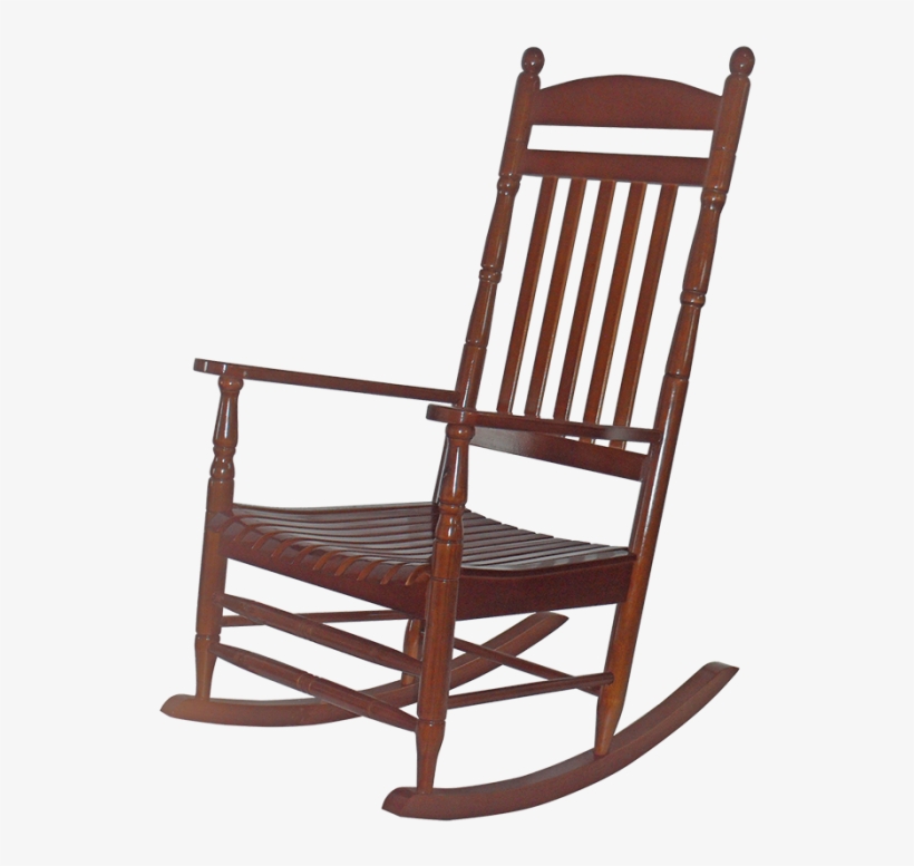 Discover Home Products Oak Box Seat Rocking Chair - Rocking Chair, transparent png