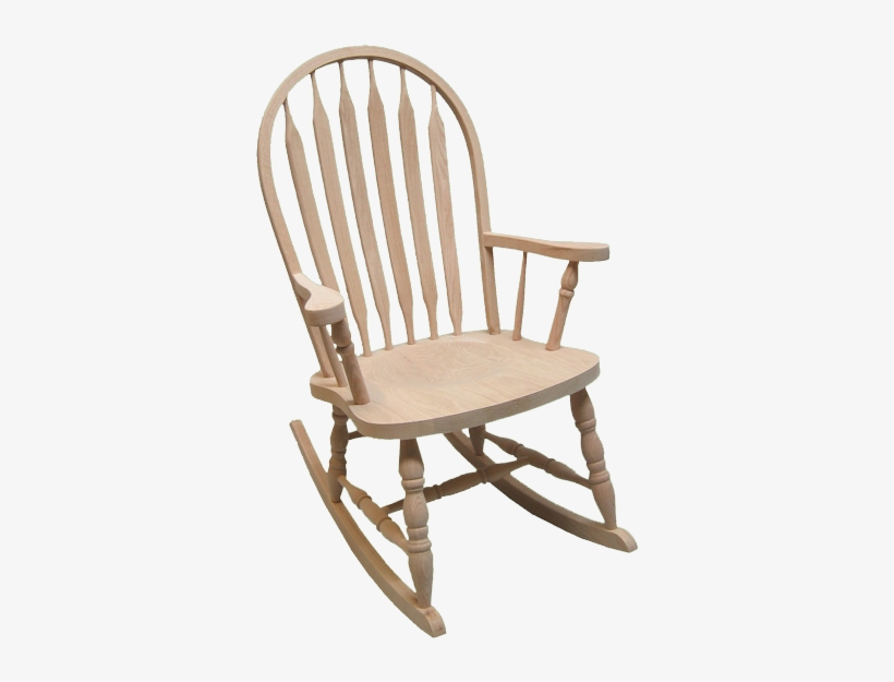Bentwood Hi Back Rocking Chair - Chair, transparent png