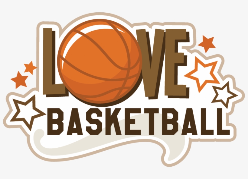 Jpg Royalty Free Scrapbook Frames Illustrations Hd - Love Basketball Clipart, transparent png