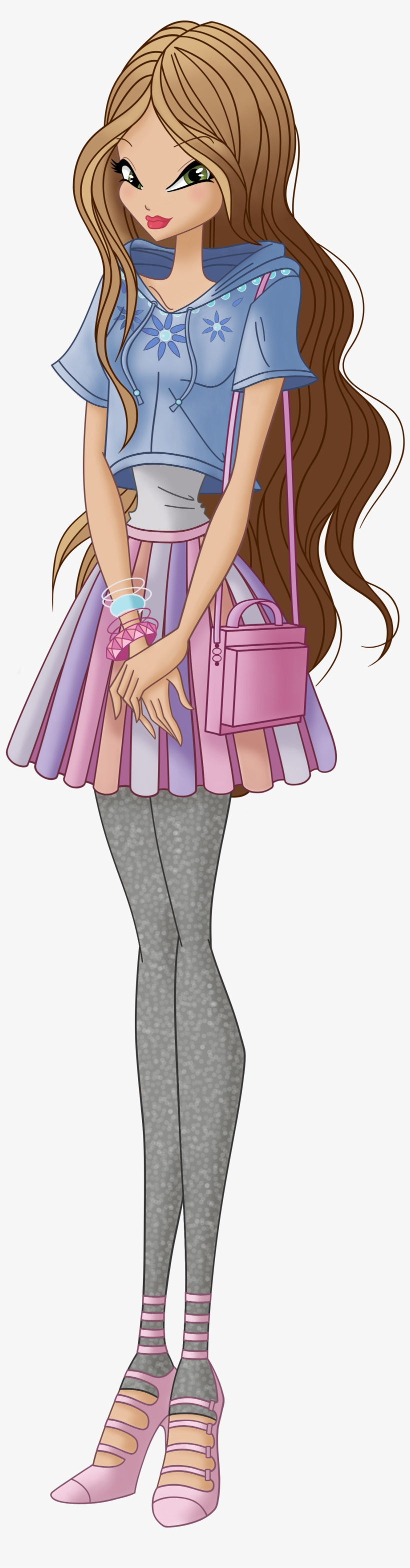 Wow Flora - Winx Flora World Of Winx, transparent png