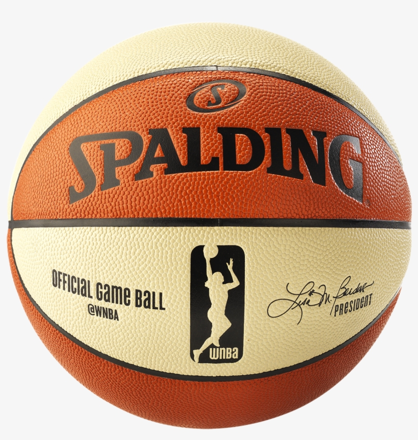 Spalding Wnba Official Composite Basketball - Spalding Wnba Official Game Basketball, transparent png