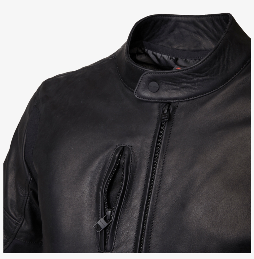 Black Funnel Collar Sweatshirt, transparent png