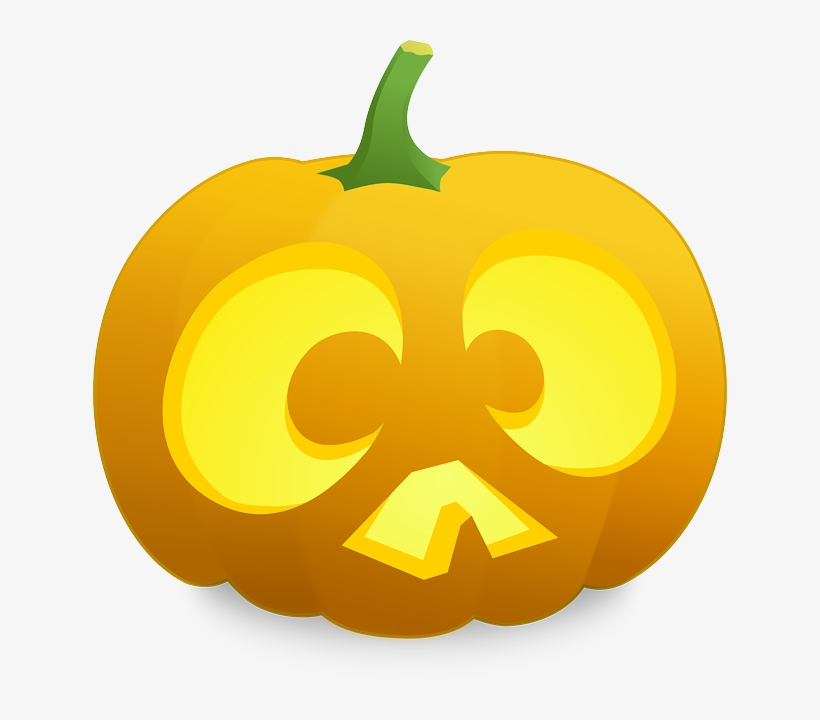 Halloween, Pumpkin, Scared, Thanksgiving, Carved, Face - Jack O Lantern Faces Vampire, transparent png