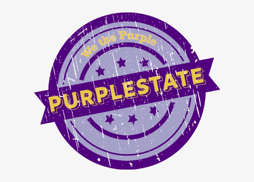 Fin Purplestate Logo Distress Wtp 400px Hi Res - Logo, transparent png