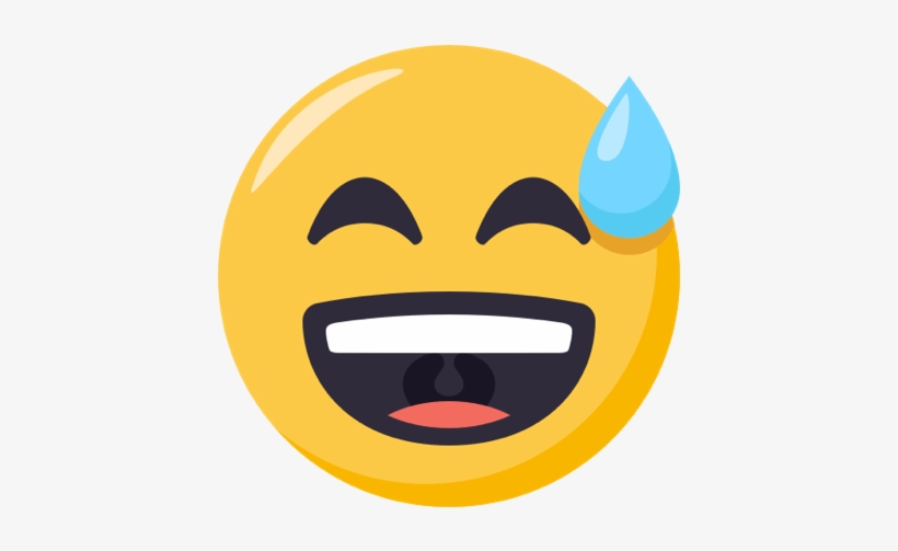 Smiling Face With Open Mouth & Cold Sweat - Carolines Treasures Eon1008sh4 Smiling Face & Cold, transparent png