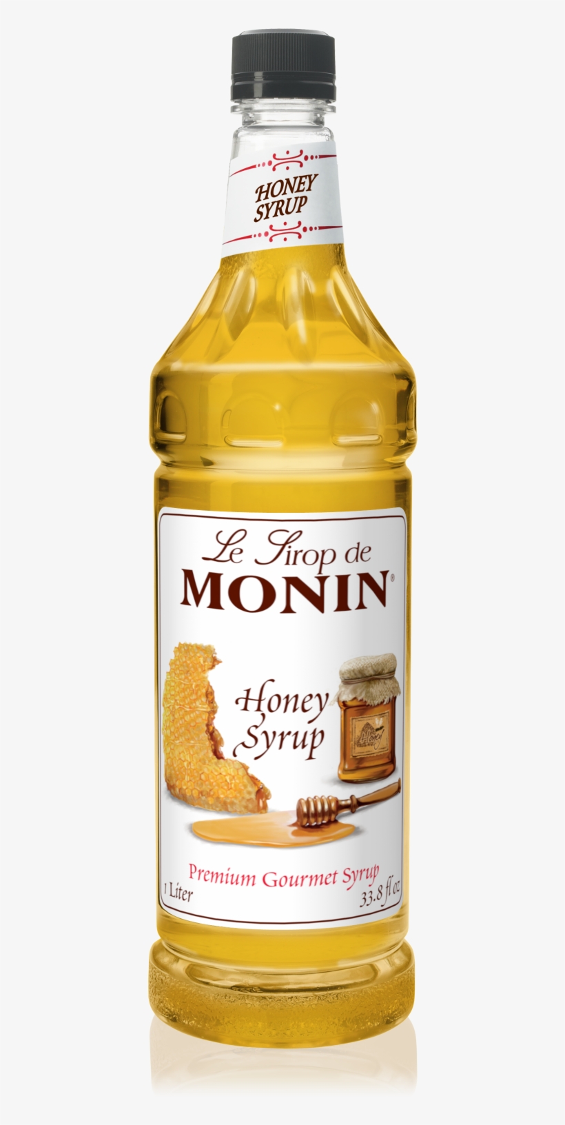 1l Honey Syrup - Monin Lychee Syrup, transparent png