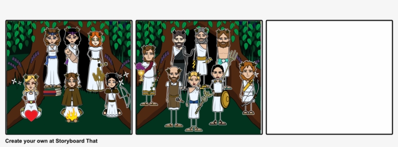 The Greek Gods & Goddess - Cartoon, transparent png