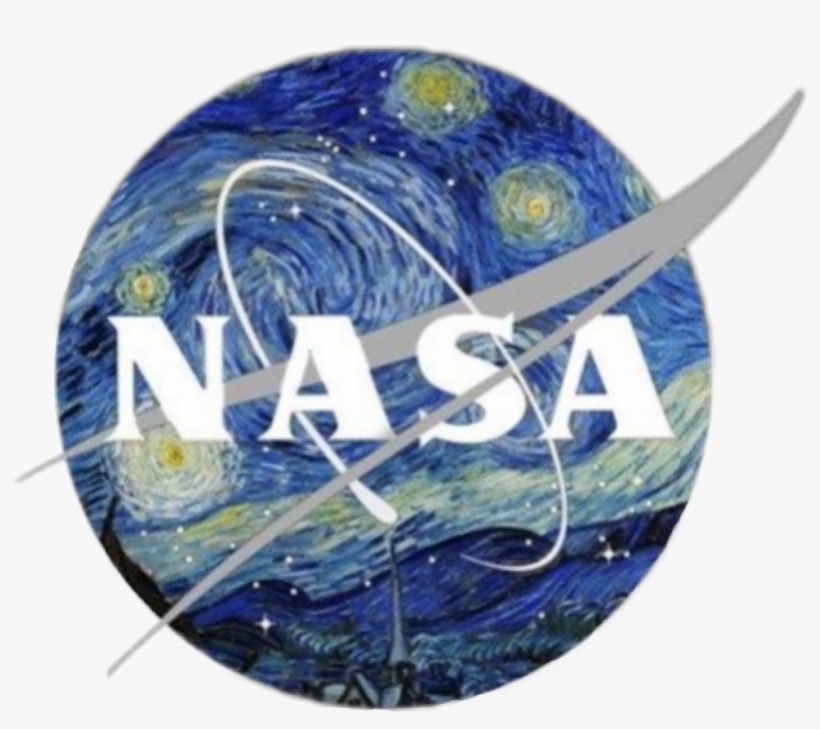 Nasa Vangogh Go Blue Tumblr - Corporate Identity Fine Art, transparent png