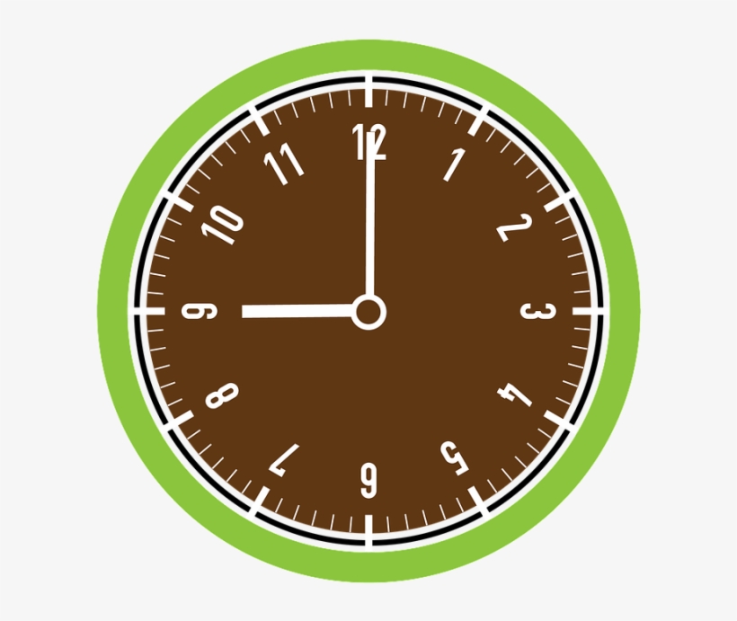 Clock, transparent png