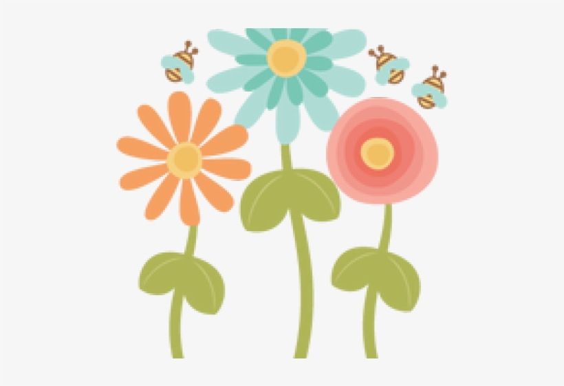 Cute Spring Clipart - Clipart Flores Cute, transparent png