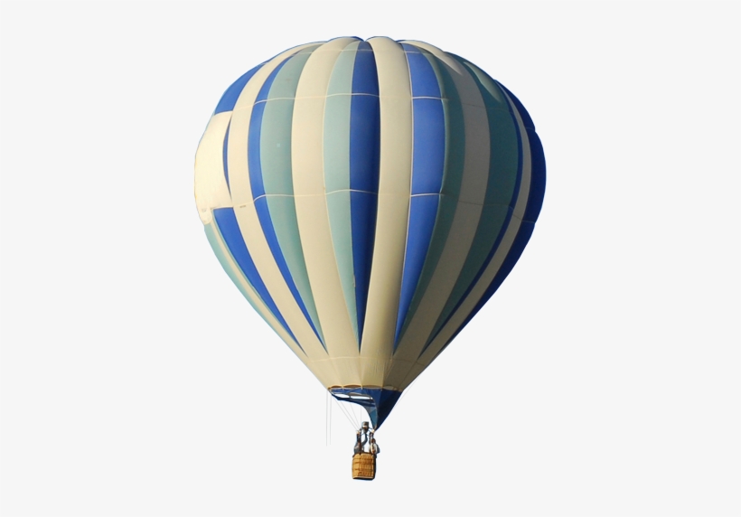 Blue Balloon For Hot Air Rides - Blue Hot Air Balloon, transparent png
