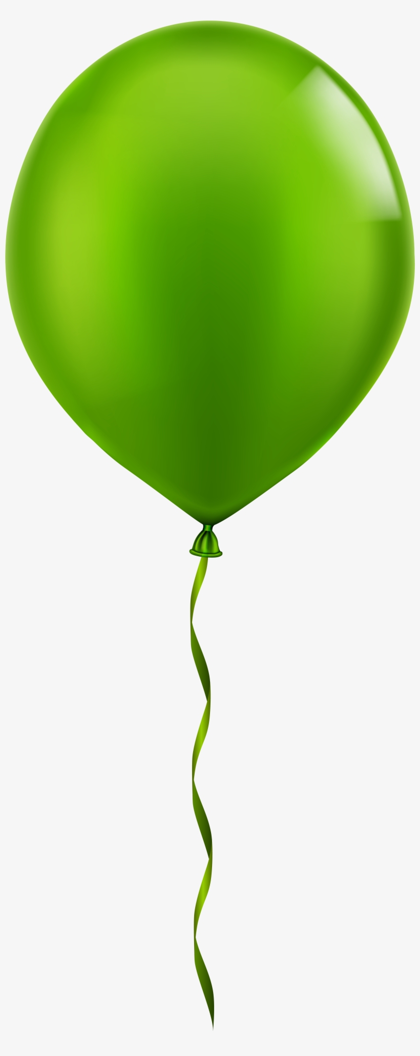 Single Green Balloon Png Clip Art Image Gallery Yopriceville - Balloon, transparent png