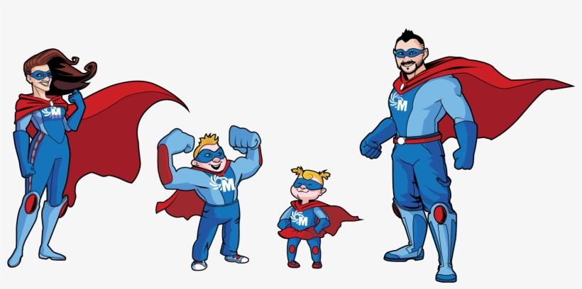 Marvel Illustration Of The Family - Marvel Comics, transparent png