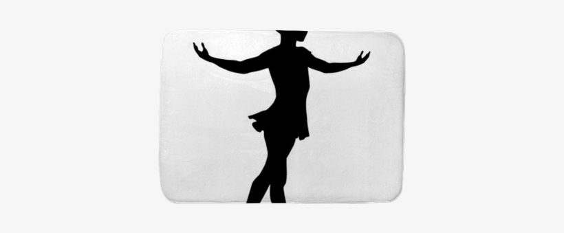 Silhouette Danseuse, transparent png