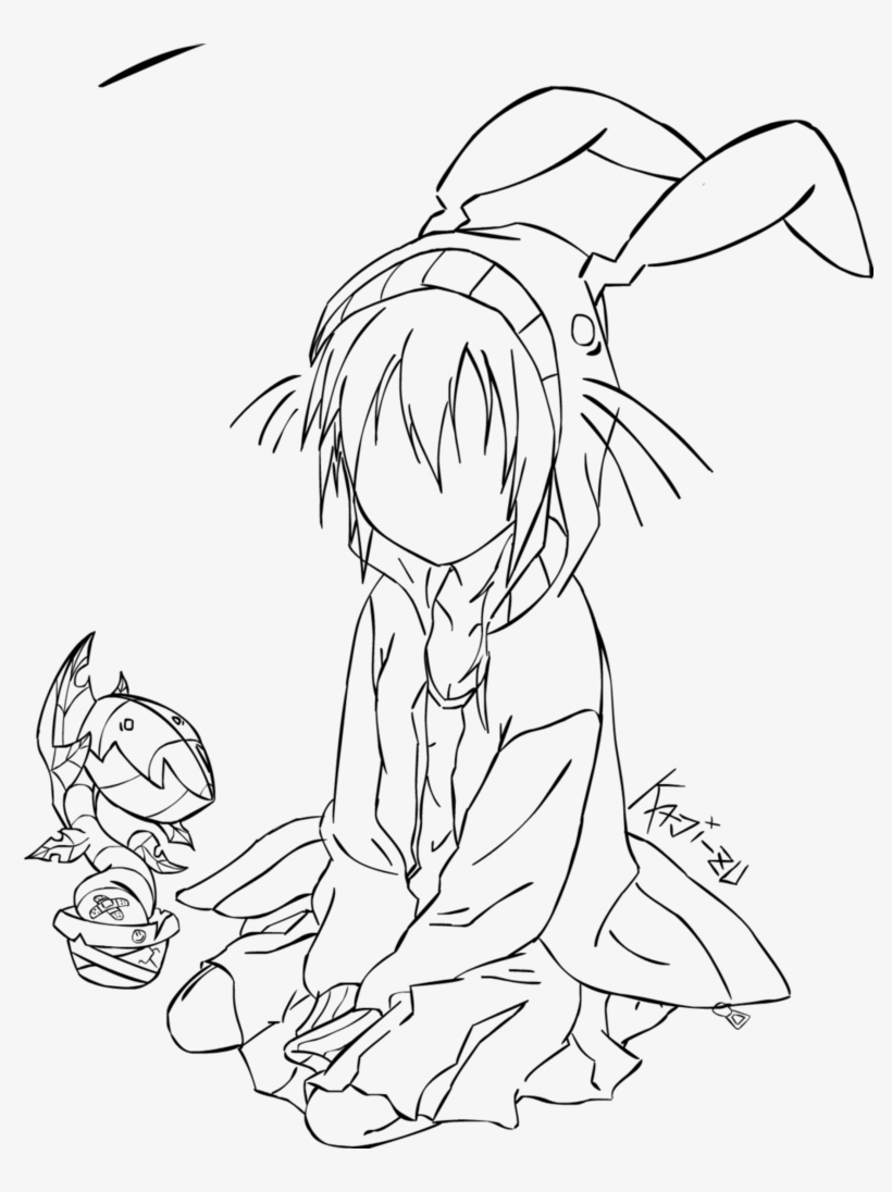 Costume Totoro Proto 1 2 By Kaji Zu-d64s0nh - Line Art, transparent png