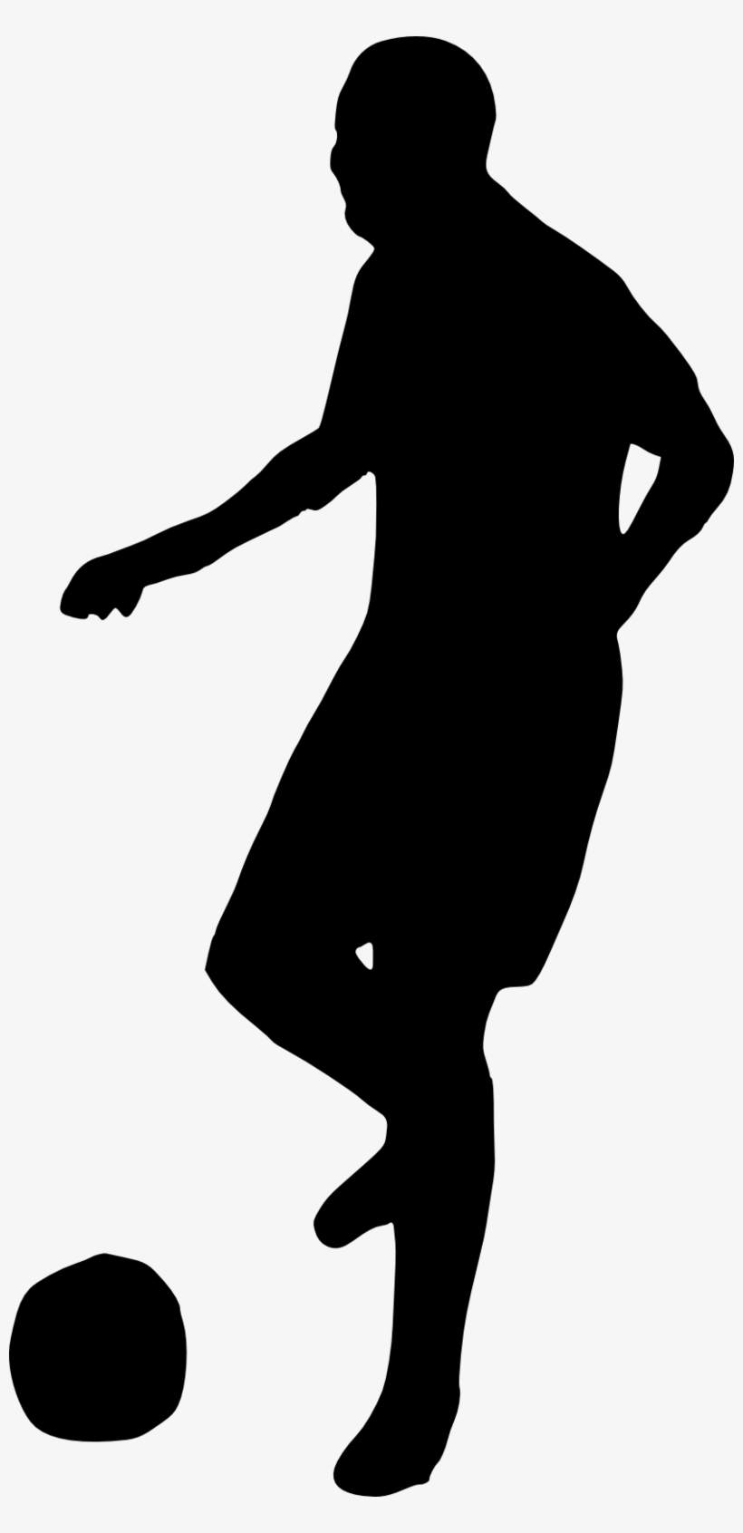 Free Png Football Player Silhouette Png Images Transparent - Portable Network Graphics, transparent png