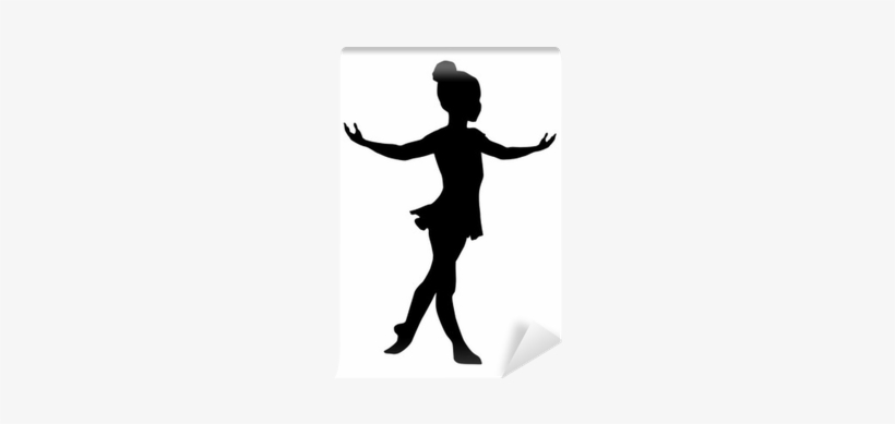 Little Girl Dancer Silhouette, transparent png