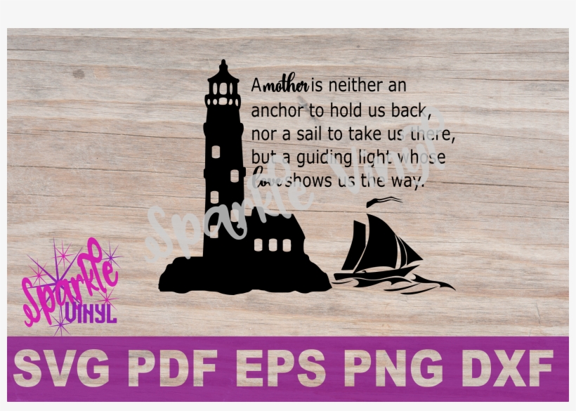 Download Mother Mom Lighthouse Svg Files Gift For Mom, Mothers's ...