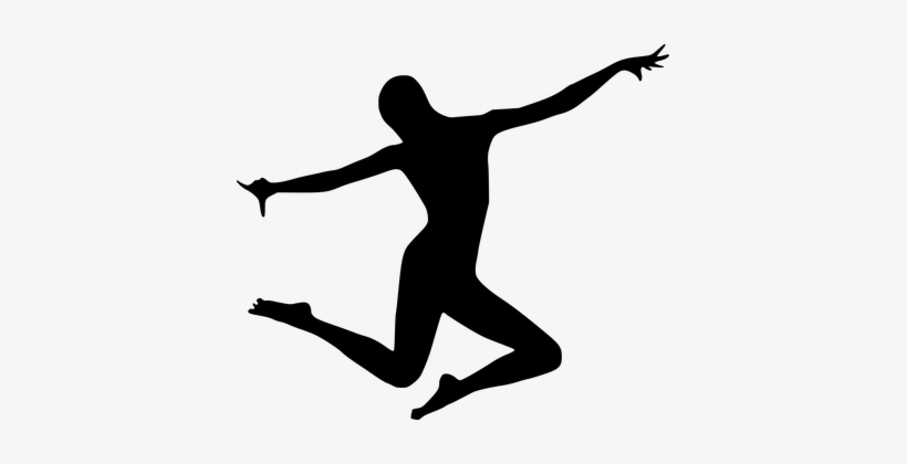 Silhouette, Dance, Silhouette Dancer - Silhouet Dans, transparent png